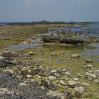 位於東吉嶼東南方的礫灘，在退潮時的礫灘前方有一寬廣的潮間帶，退潮時在灘面上可看到大量的海濱生物。