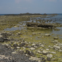 位於東吉嶼東南方的礫灘，在退潮時的礫灘前方有一寬廣的潮間帶，退潮時在灘面上可看到大量的海濱生物。