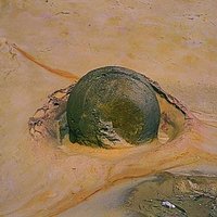 Globe shaped concretion
