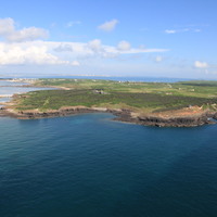 A view of Tongpan island from above