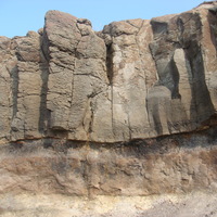 The palaeo-soil layer at Penghu Marine Geopark