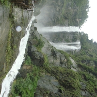 蓬萊瀑布 (雲林草嶺地質公園提供)