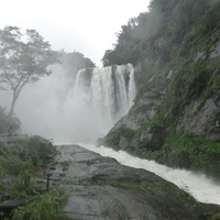 Penglai waterfall (Provided by Yunlin Caoling Geopark)